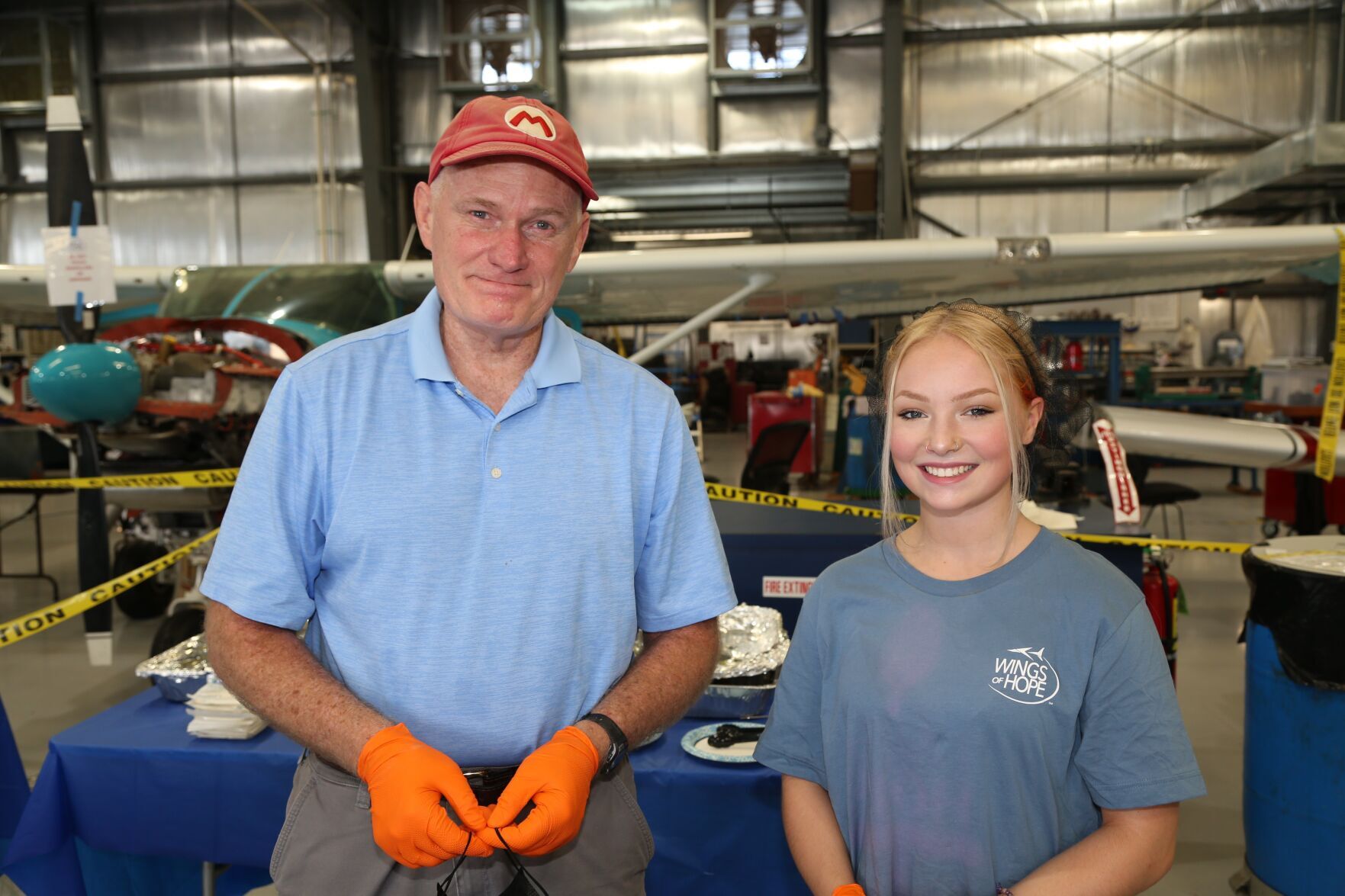 Bill Freygang, Ashley Foxx (volunteers)